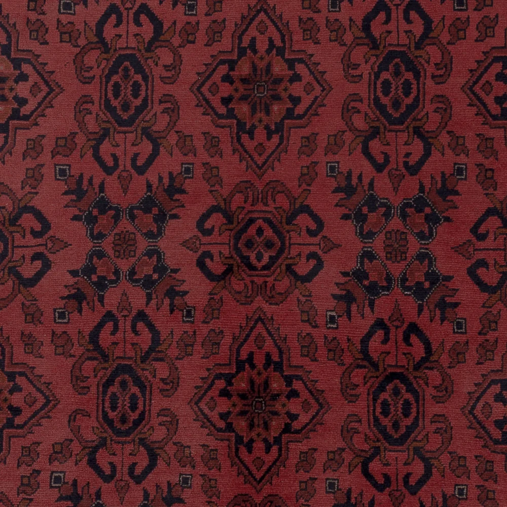 Afghanske tepper - Kunduz - 303 x 205 cm - rød
