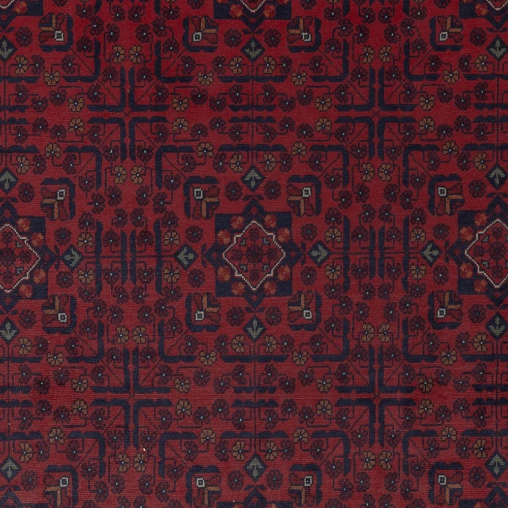 Afghanske tepper - Kunduz - 304 x 198 cm - rød