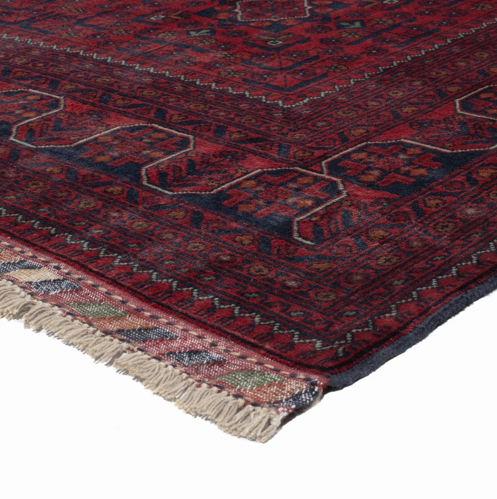 Afghanske tepper - Kunduz - 304 x 198 cm - rød