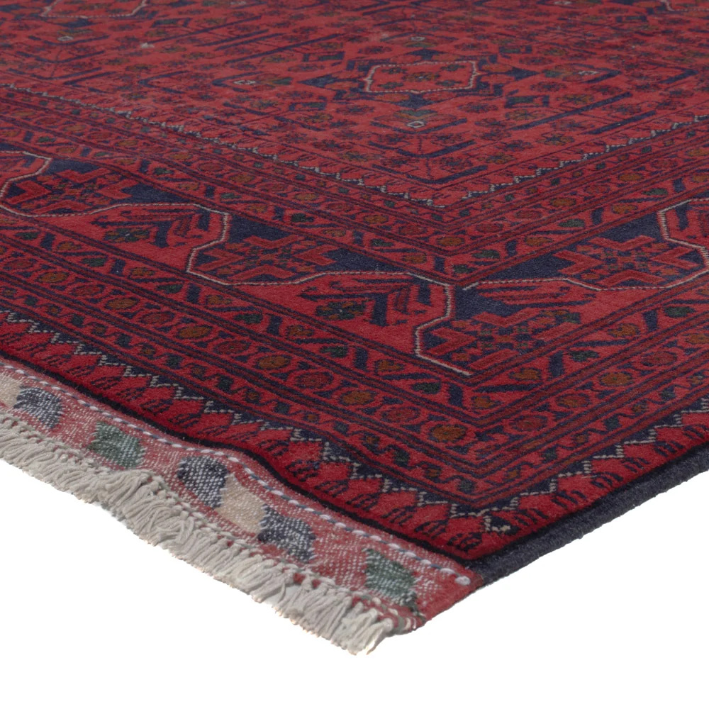 Afghanske tepper - Kunduz - 306 x 200 cm - mørk rød