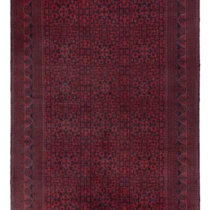 Afghanske tepper - Kunduz - 306 x 200 cm - mørk rød