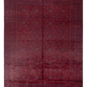 Afghanske tepper - Kunduz - 330 x 244 cm - rød