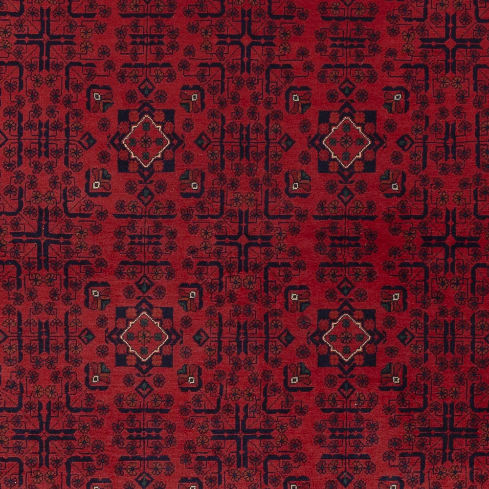 Afghanske tepper - Kunduz - 336 x 248 cm - rød