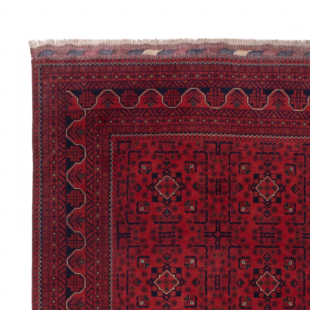 Afghanske tepper - Kunduz - 336 x 248 cm - rød