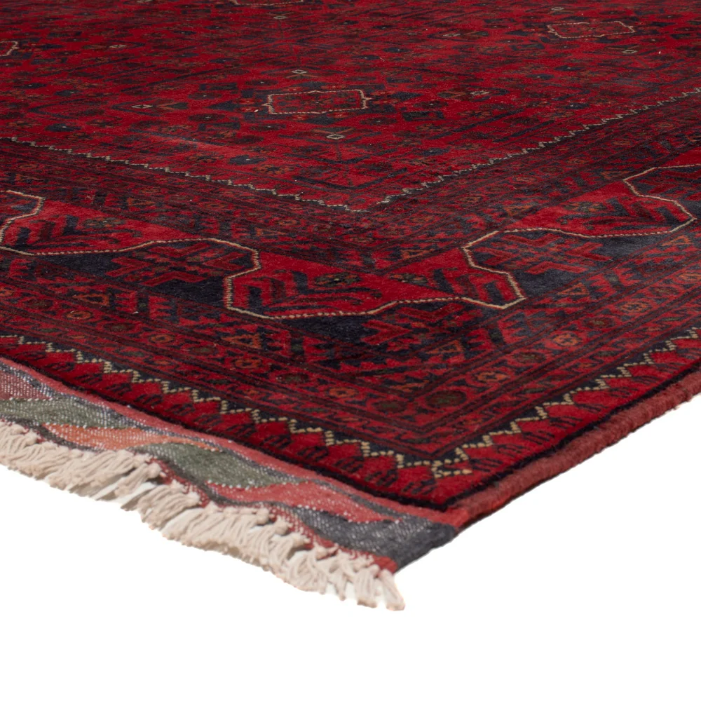 Afghanske tepper - Kunduz - 337 x 250 cm - rød