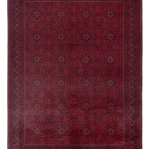 Afghanske tepper - Kunduz - 338 x 246 cm - rød