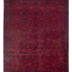 Afghanske tepper - Kunduz - 338 x 252 cm - rød