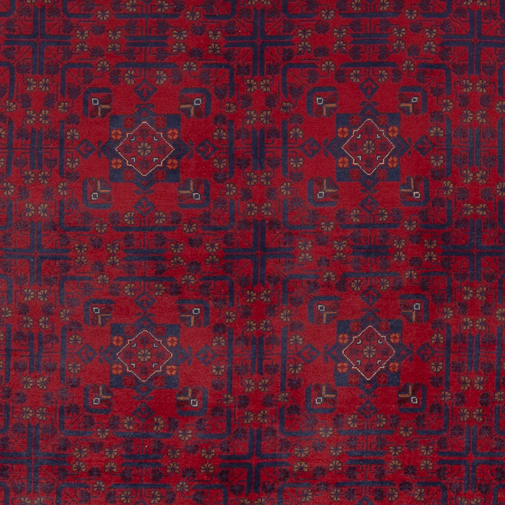 Afghanske tepper - Kunduz - 338 x 252 cm - rød