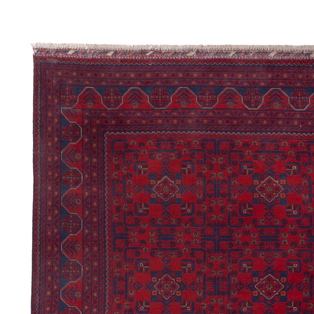 Afghanske tepper - Kunduz - 338 x 252 cm - rød