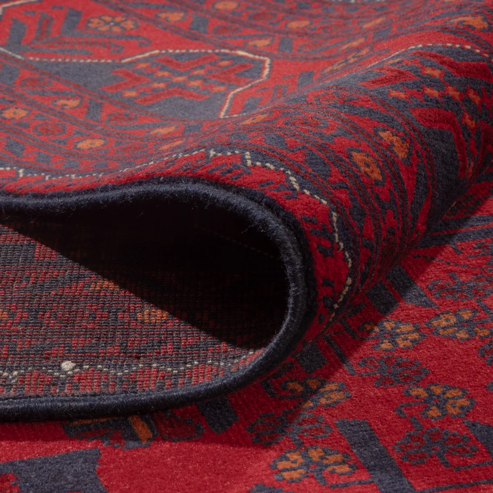 Afghanske tepper - Kunduz - 338 x 252 cm - rød
