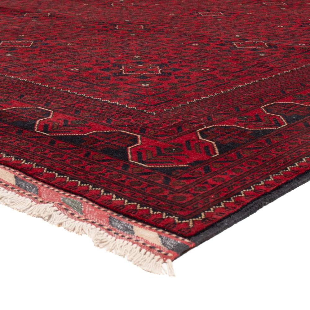 Afghanske tepper - Kunduz - 340 x 250 cm - rød