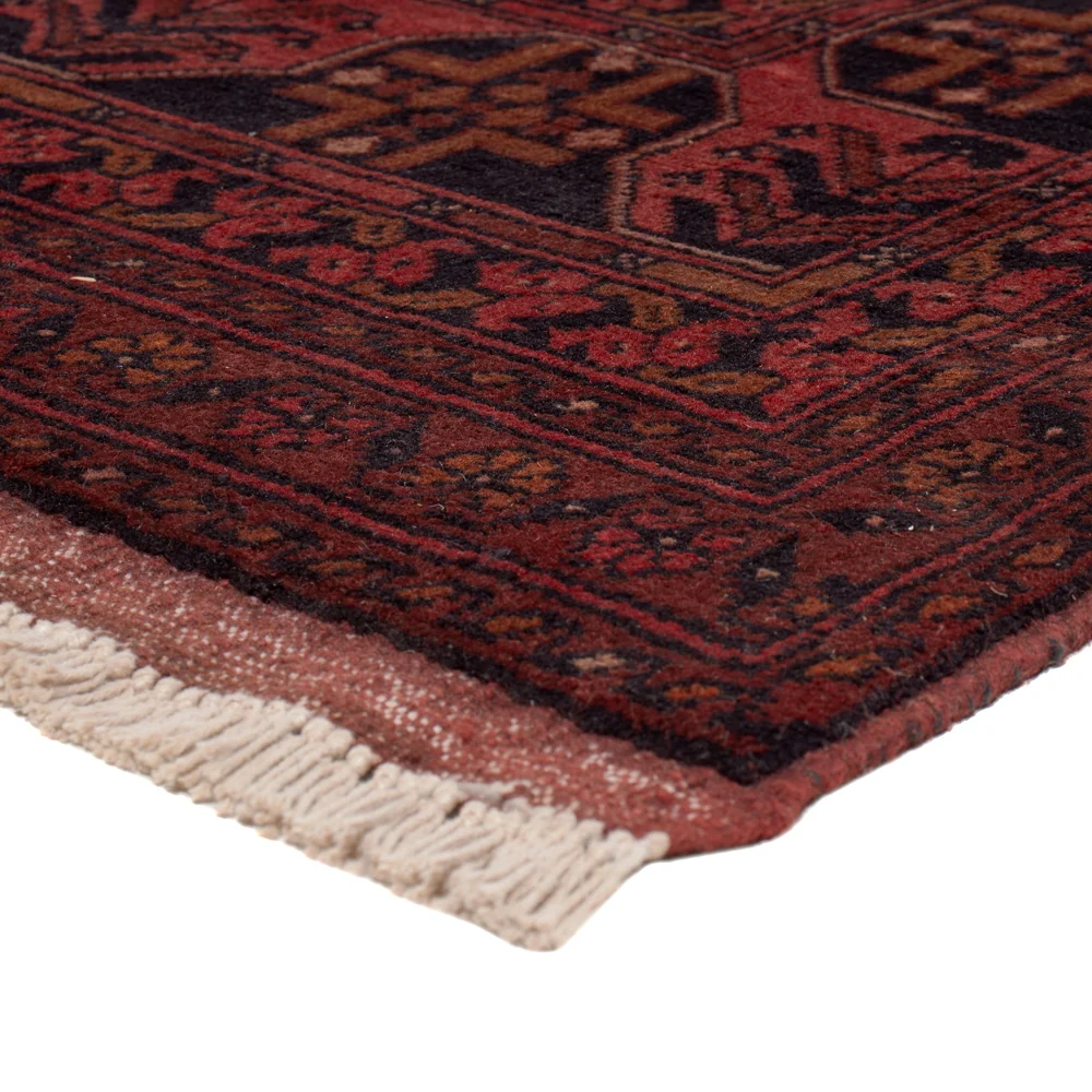 Afghanske tepper - Kunduz - 340 x 254 cm - rød