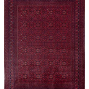 Afghanske tepper - Kunduz - 340 x 254 cm - rød