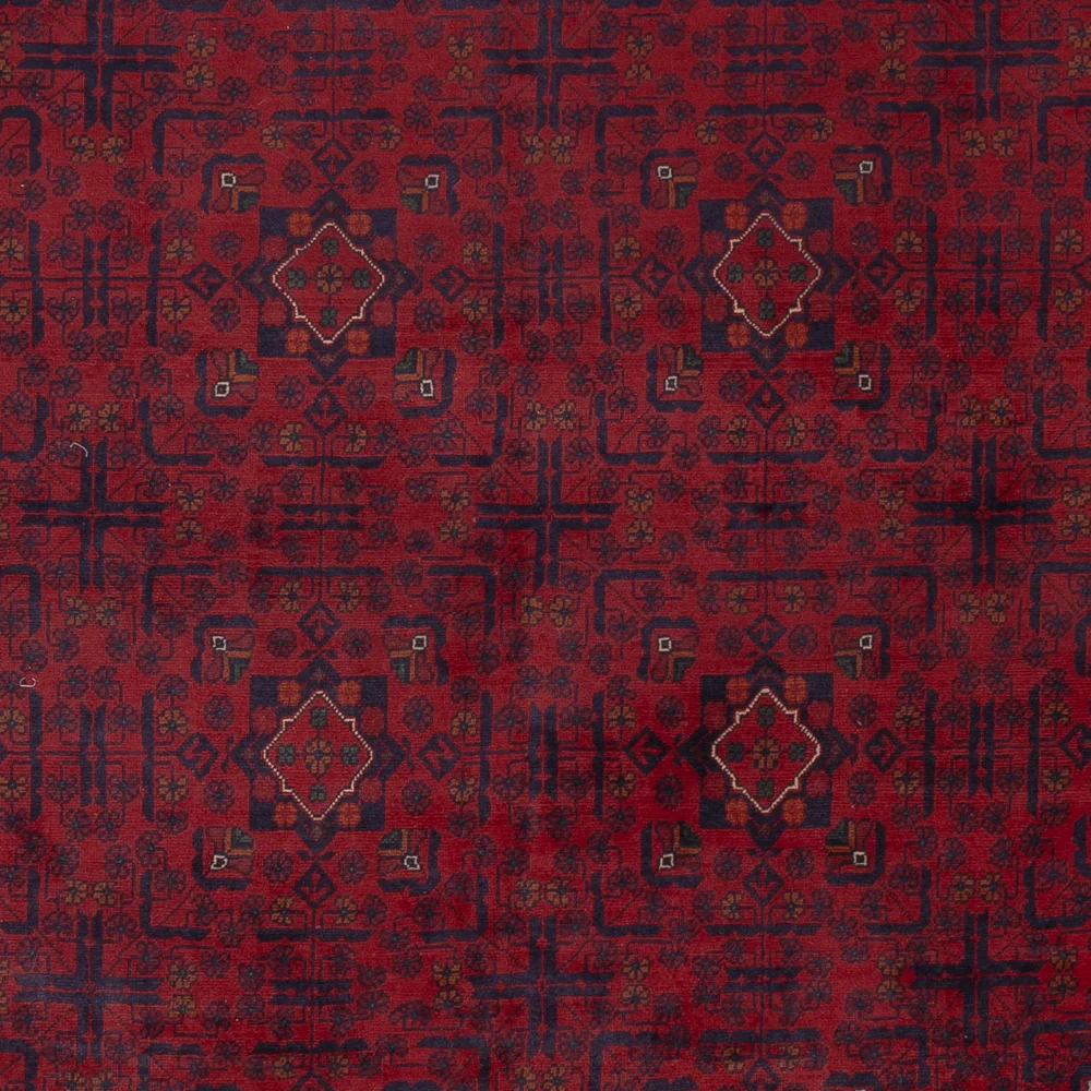 Afghanske tepper - Kunduz - 342 x 248 cm - rød