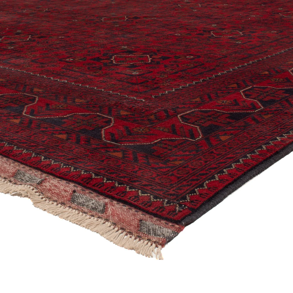 Afghanske tepper - Kunduz - 342 x 248 cm - rød
