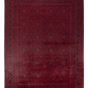 Afghanske tepper - Kunduz - 342 x 250 cm - rød