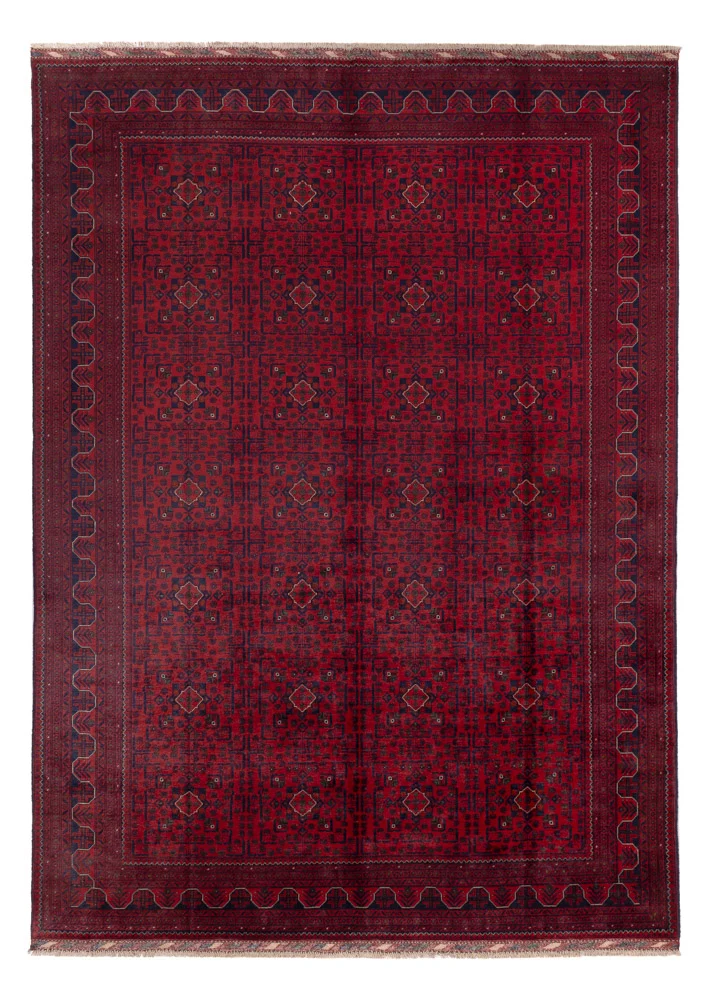 Afghanske tepper - Kunduz - 343 x 242 cm - rød