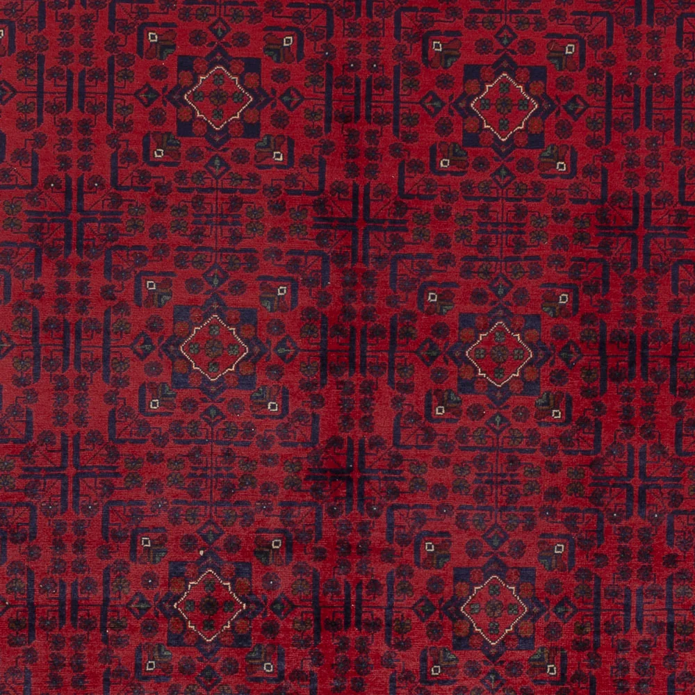 Afghanske tepper - Kunduz - 343 x 242 cm - rød