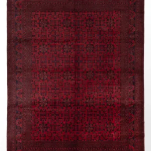 Afghanske tepper - Kunduz - 344 x 255 cm - rød