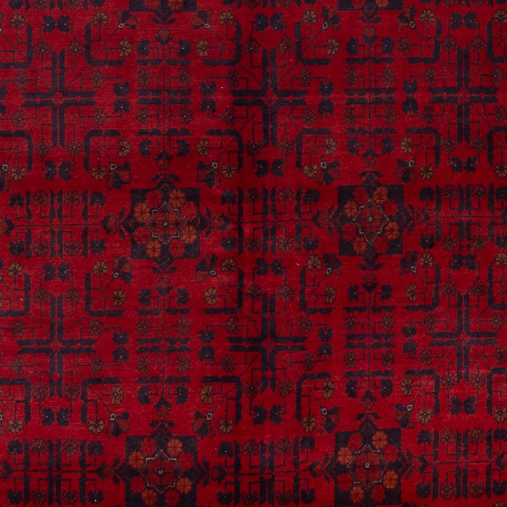 Afghanske tepper - Kunduz - 344 x 255 cm - rød