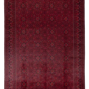 Afghanske tepper - Kunduz - 345 x 244 cm - rød