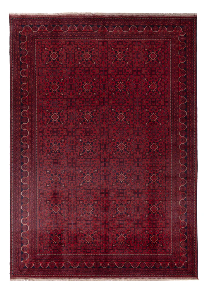 Afghanske tepper - Kunduz - 345 x 244 cm - rød