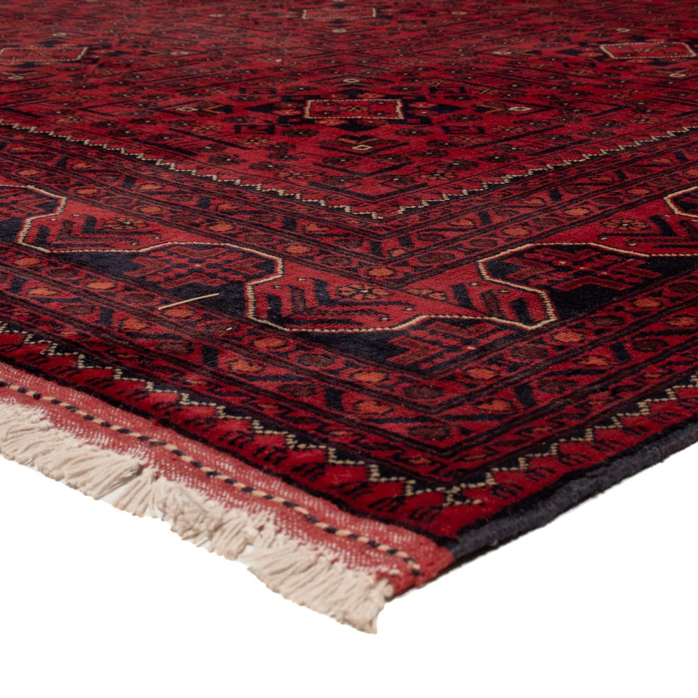 Afghanske tepper - Kunduz - 345 x 244 cm - rød
