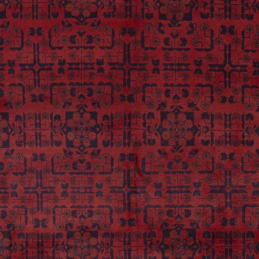 Afghanske tepper - Kunduz - 345 x 253 cm - rød