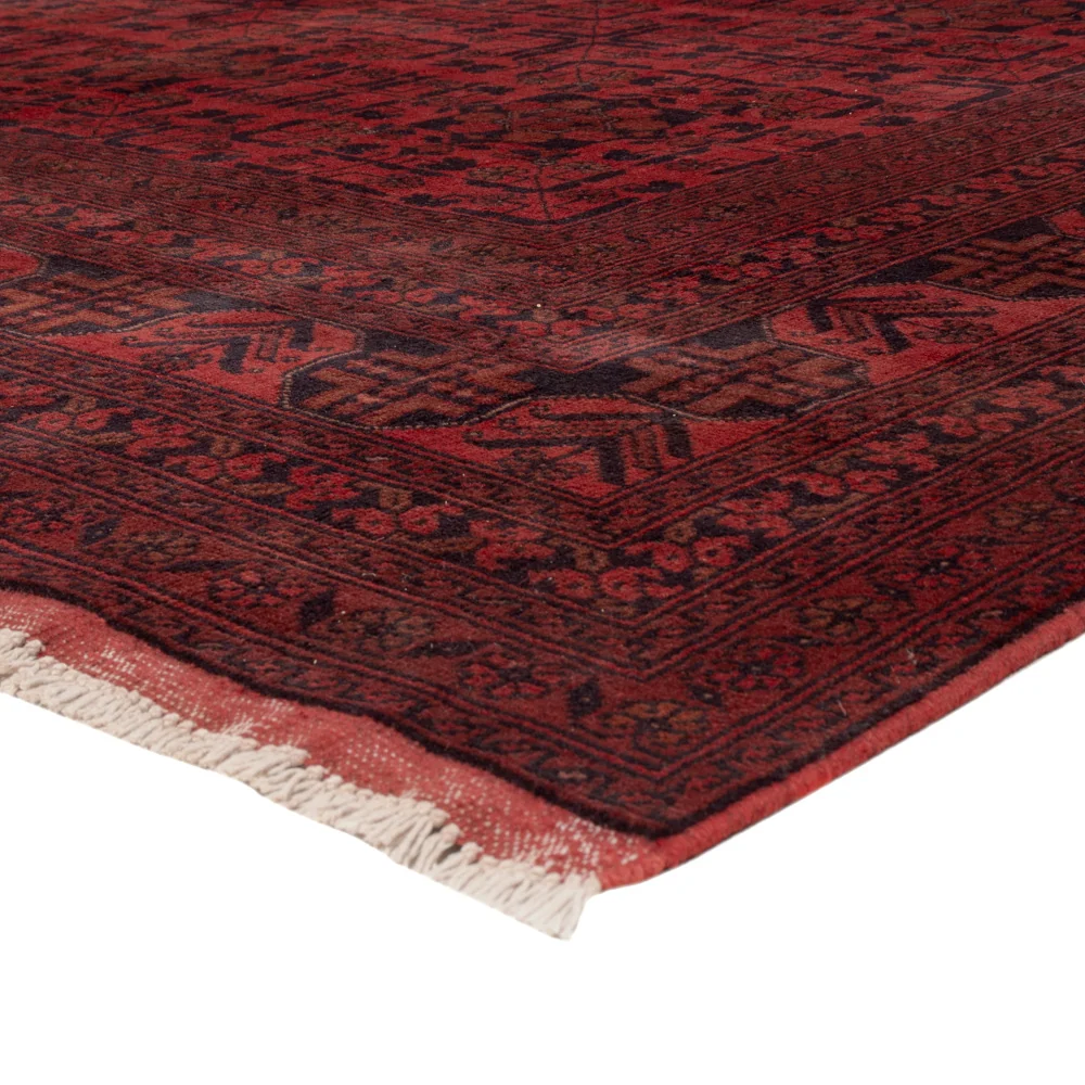 Afghanske tepper - Kunduz - 345 x 253 cm - rød