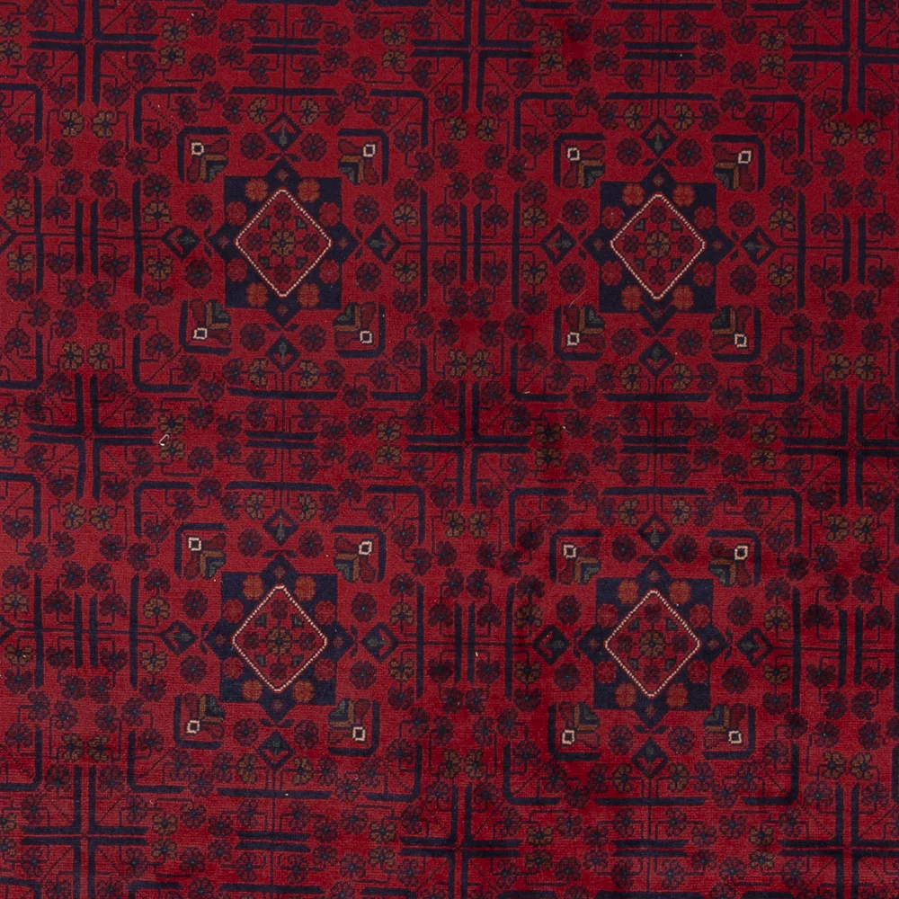 Afghanske tepper - Kunduz - 348 x 251 cm - rød