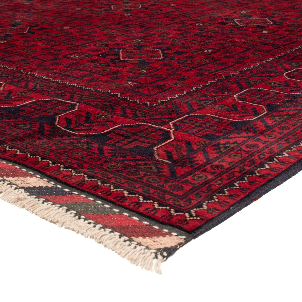 Afghanske tepper - Kunduz - 348 x 251 cm - rød