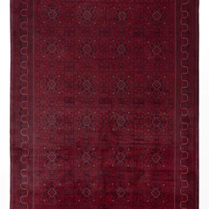 Afghanske tepper - Kunduz - 348 x 251 cm - rød
