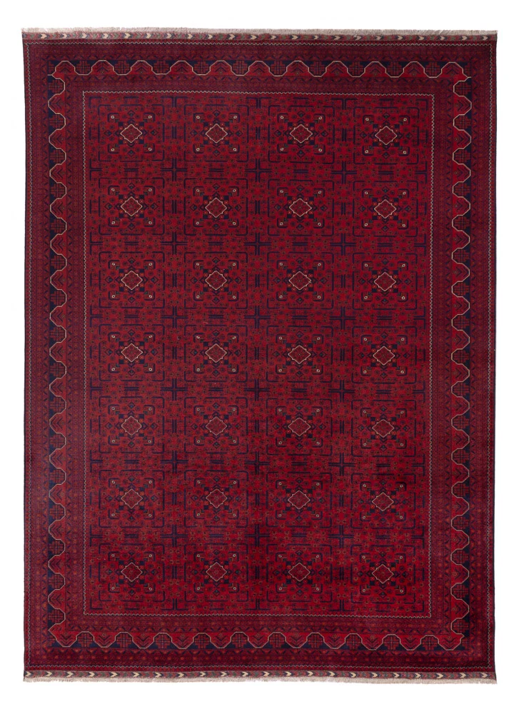 Afghanske tepper - Kunduz - 350 x 249 cm - rød