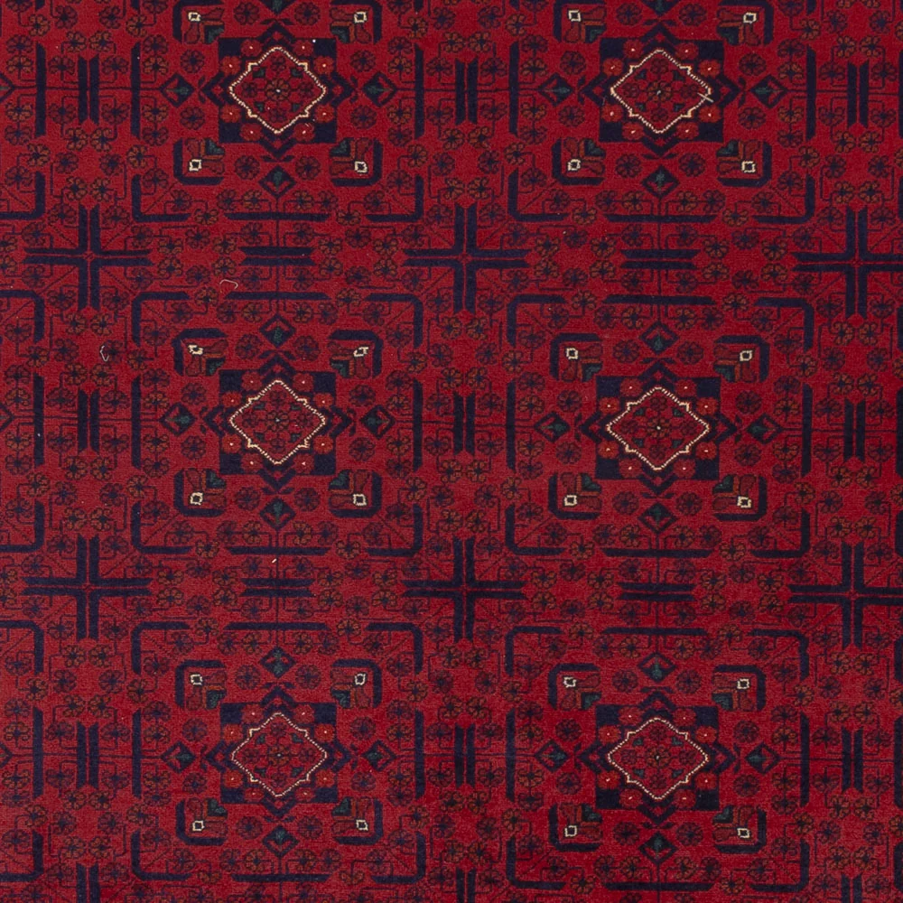 Afghanske tepper - Kunduz - 350 x 249 cm - rød