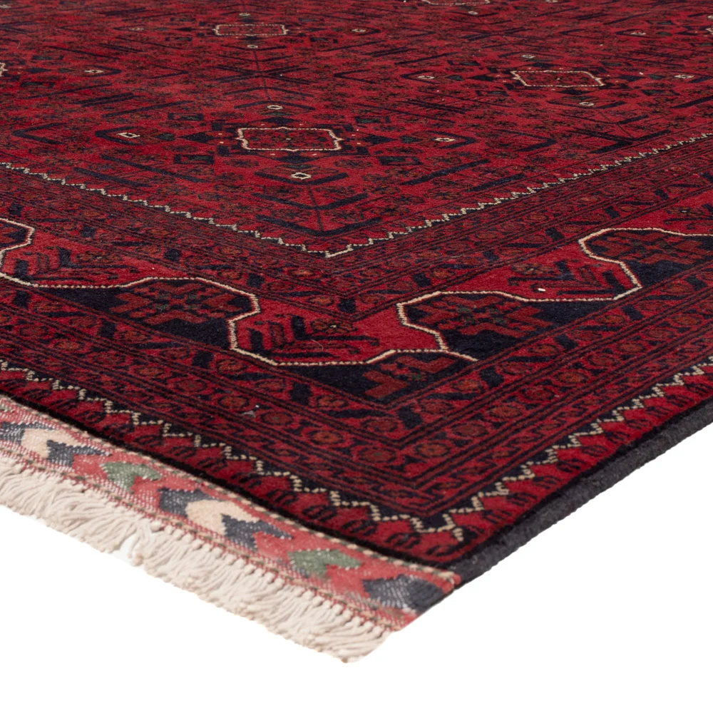 Afghanske tepper - Kunduz - 350 x 249 cm - rød