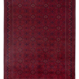 Afghanske tepper - Kunduz - 350 x 249 cm - rød