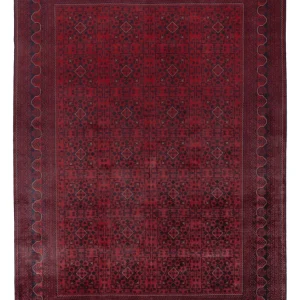 Afghanske tepper - Kunduz - 350 x 251 cm - rød