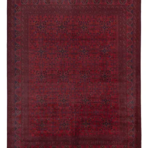 Afghanske tepper - Kunduz - 350 x 256 cm - rød