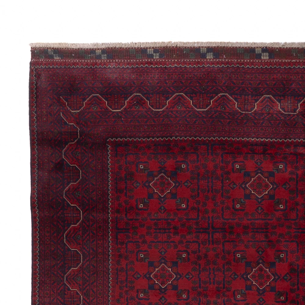 Afghanske tepper - Kunduz - 351 x 249 cm - rød