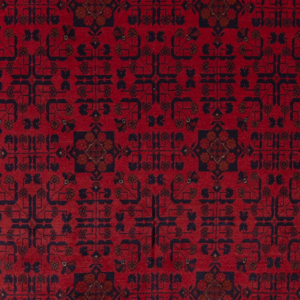 Afghanske tepper - Kunduz - 351 x 254 cm - rød