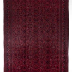 Afghanske tepper - Kunduz - 354 x 248 cm - rød