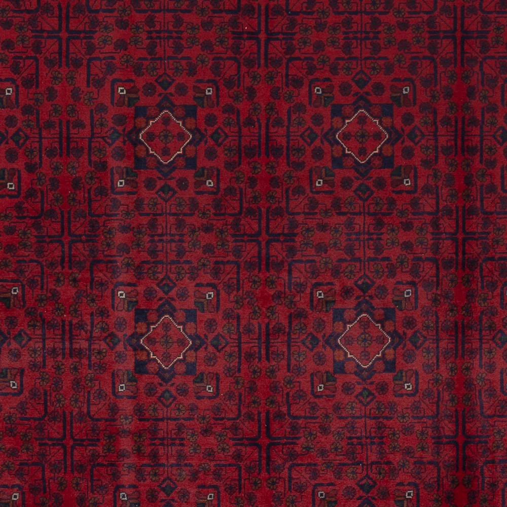 Afghanske tepper - Kunduz - 357 x 247 cm - rød