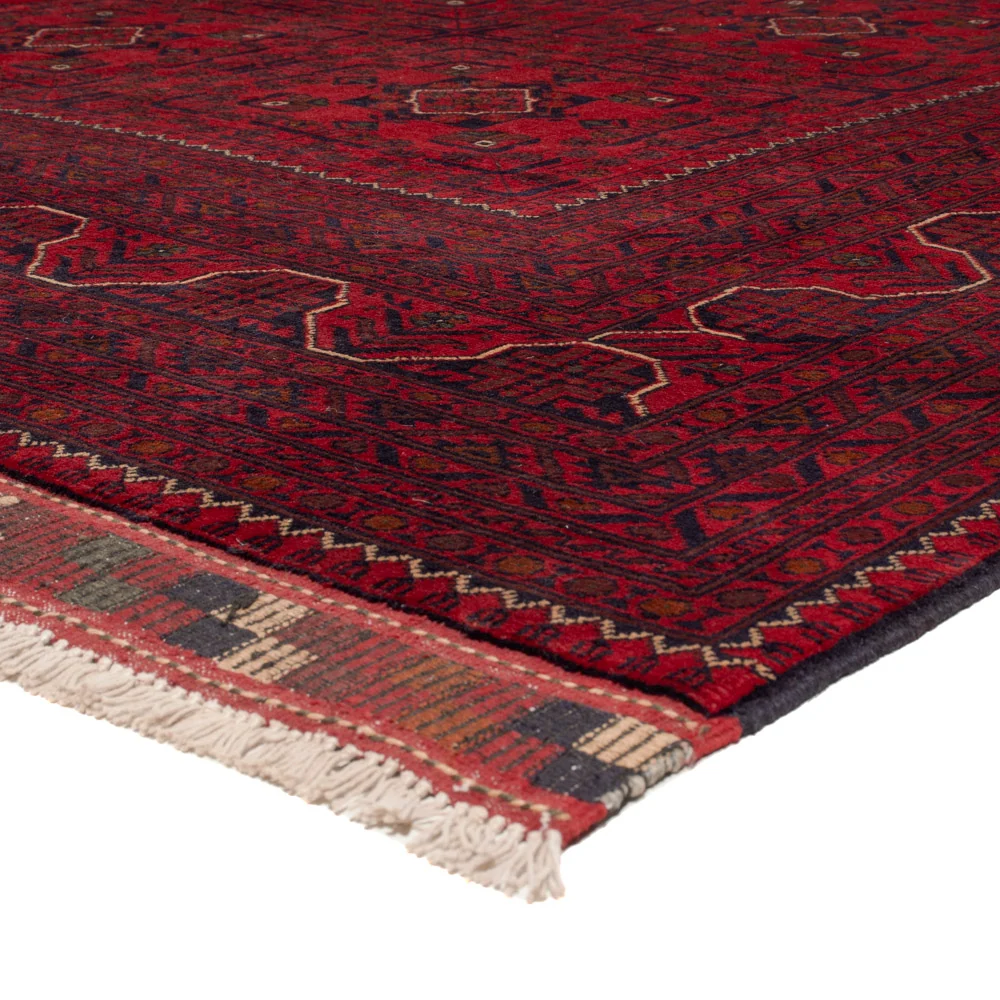 Afghanske tepper - Kunduz - 357 x 249 cm - rød