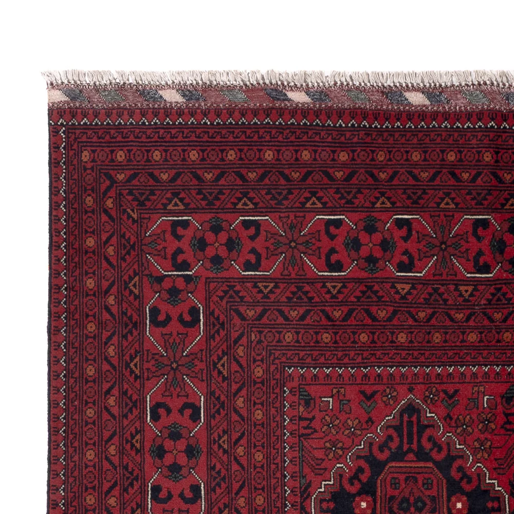Afghanske tepper - Kunduz - Royal - 203 x 150 cm - rød