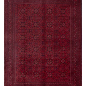 Afghanske tepper - Kunduz - Royal - 333 x 256 cm - rød