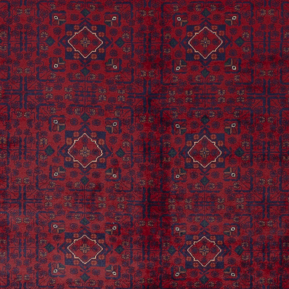 Afghanske tepper - Kunduz - Royal - 341 x 250 cm - rød