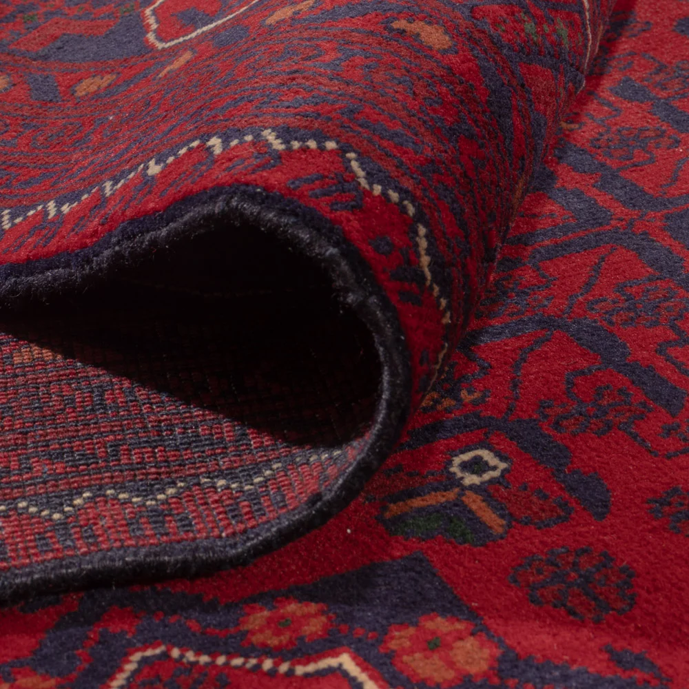 Afghanske tepper - Kunduz - Royal - 341 x 250 cm - rød