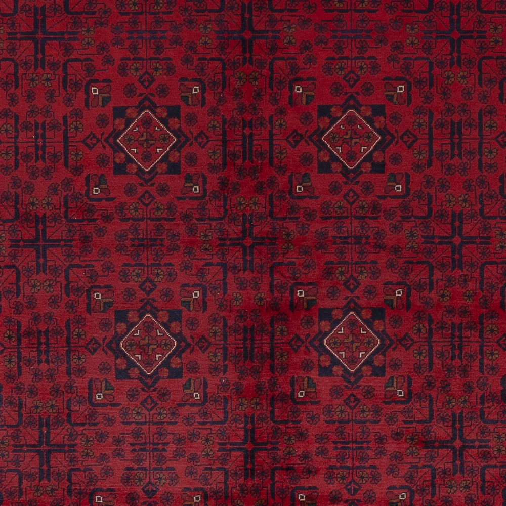 Afghanske tepper - Kunduz - Royal - 342 x 248 cm - rød