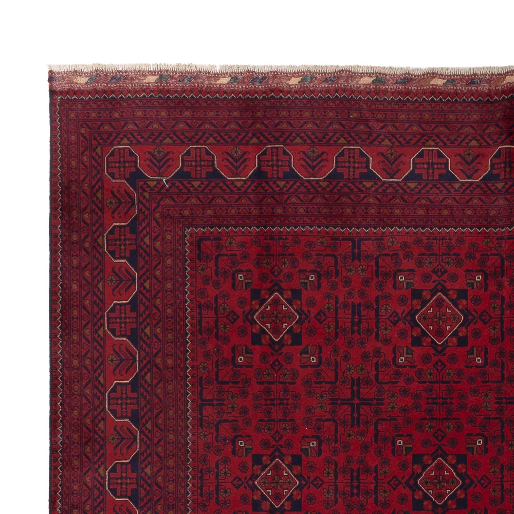 Afghanske tepper - Kunduz - Royal - 342 x 248 cm - rød