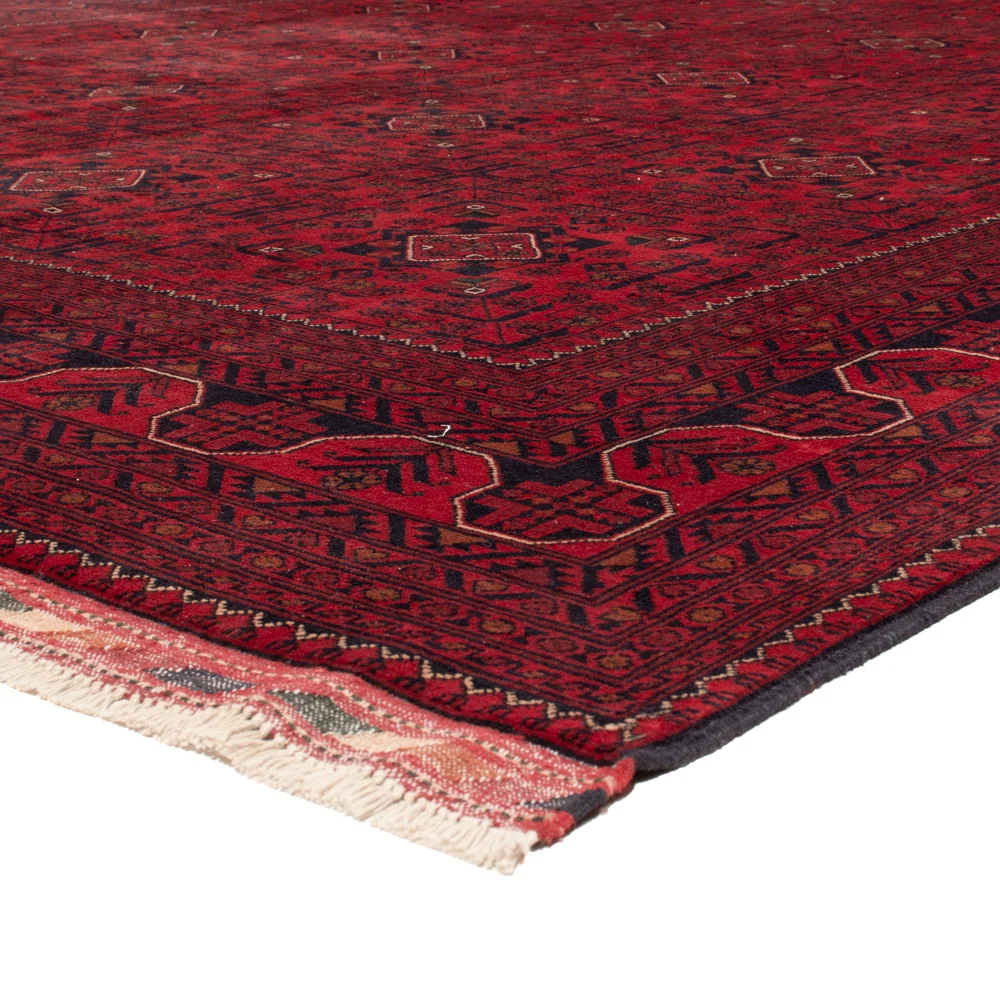 Afghanske tepper - Kunduz - Royal - 342 x 248 cm - rød